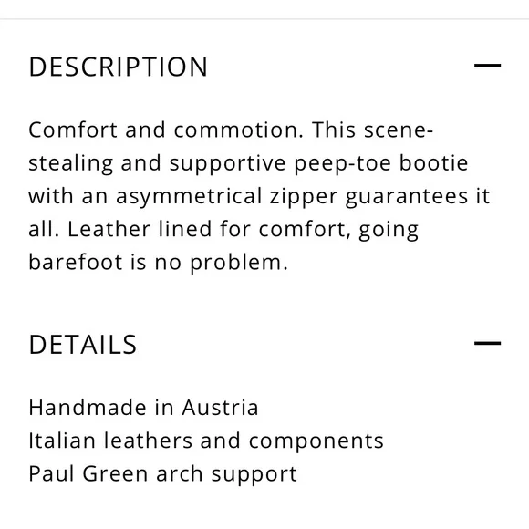 Paul Green Cayanne Peep Toe Leather Bootie Sandals - Picture 9 of 12